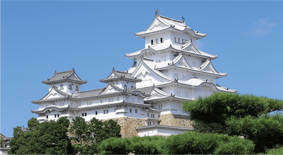 A Castle Keep Seen From Nishi no maru Bailey (West Bailey) 1